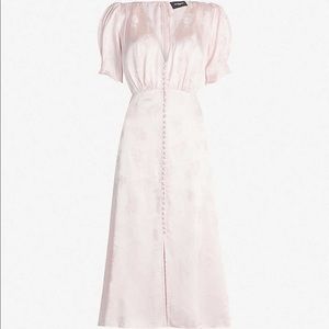 The Kooples Pink Satin Dress